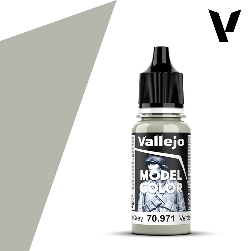 Vallejo Model Color (167) 70.971 Green Grey 18ml