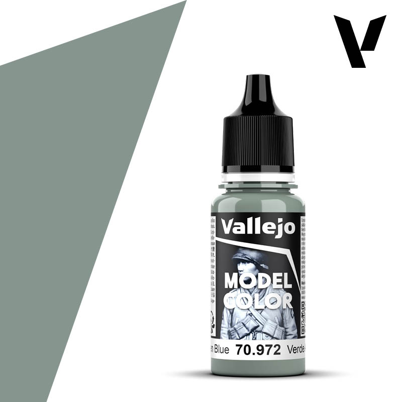 Vallejo Model Color (170) 70.972 Light Green Blue 18ml