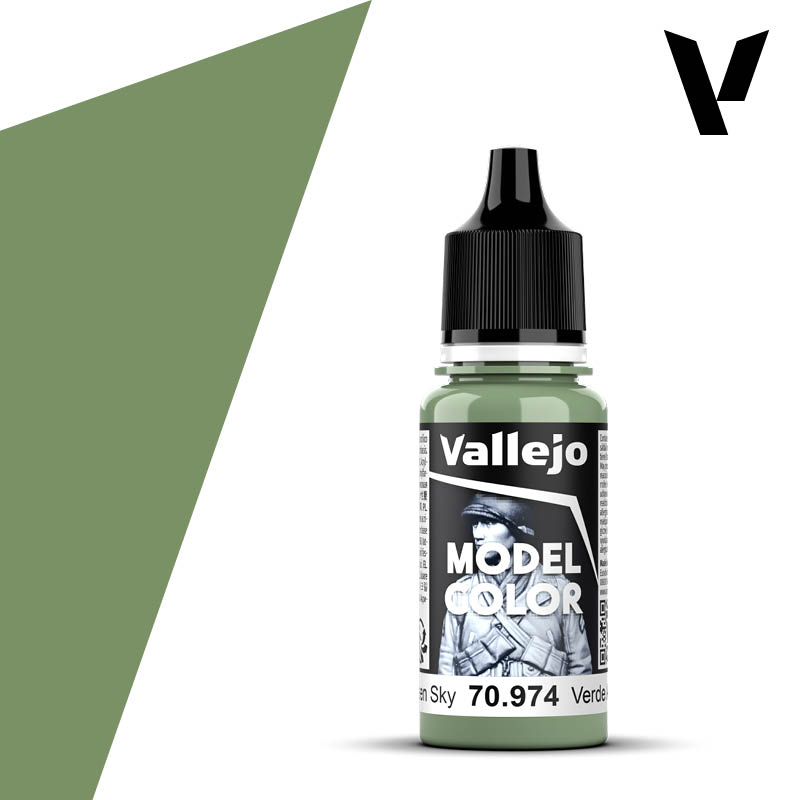 Vallejo Model Color (076) 70.974 Green Sky 18ml