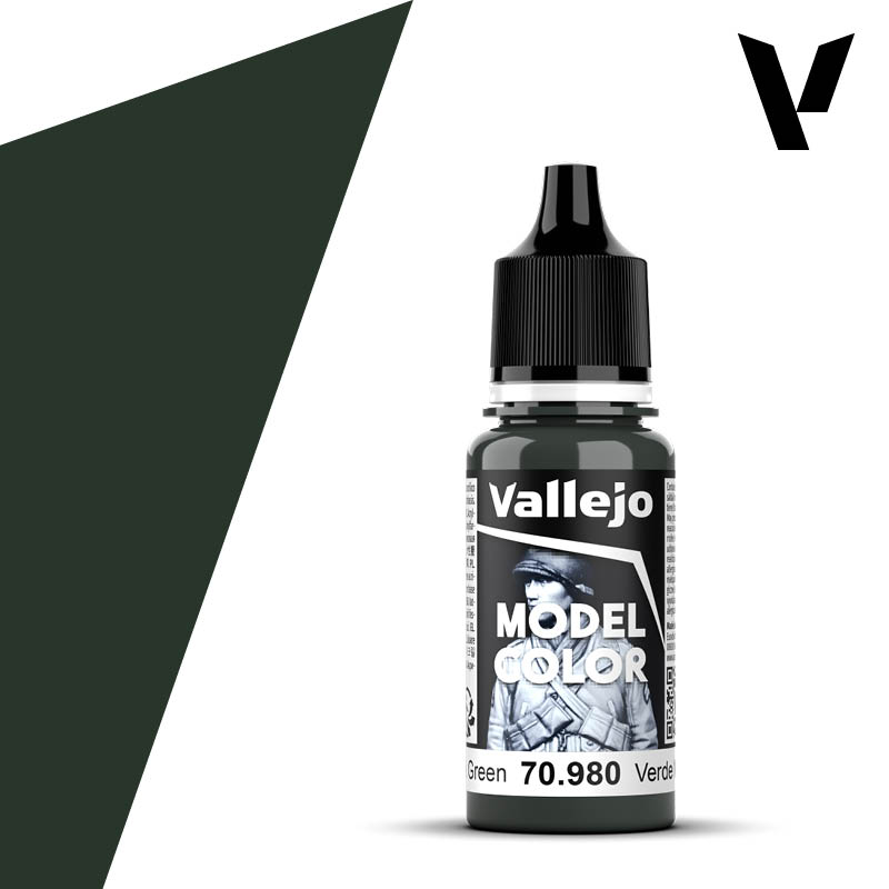 Vallejo Model Color (080) 70.980 Black Green 18ml