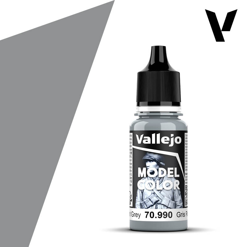 Vallejo Model Color (177) 70.990 Light Grey 18ml Bottle
