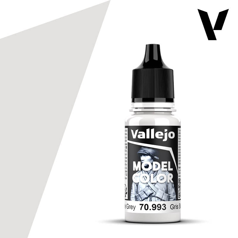 Vallejo Model Color (165) 70.993 White Grey 18ml