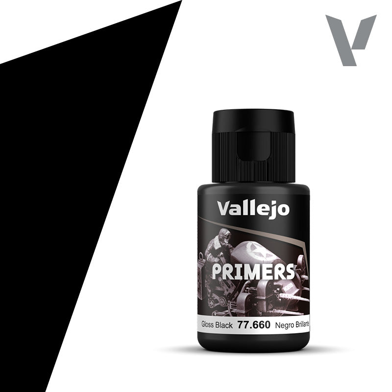 Vallejo Surface Primer 77.660 Gloss Black 32ml