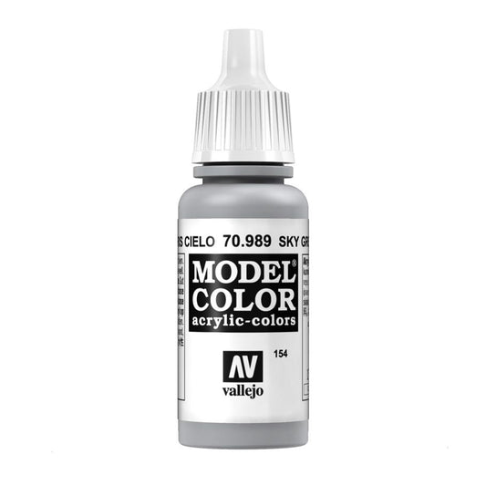 Vallejo Model Color (176) 70.989 Sky Grey 18ml