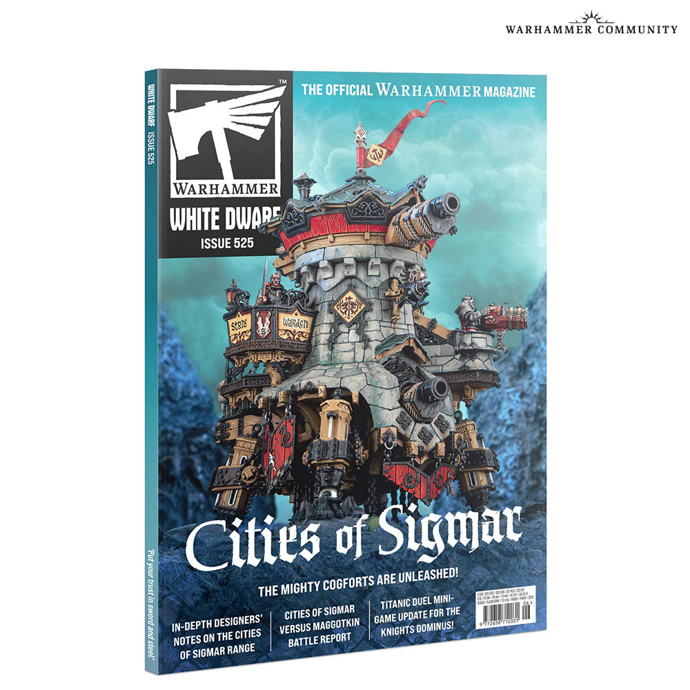 Citadel WD06-60 White Dwarf 525 Cities of Sigmar (Jun-26) Magazine