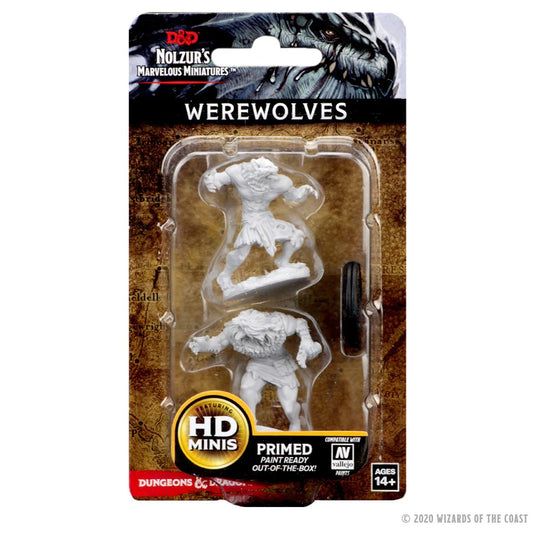 WIZKIDS 73194 D&D Nolzur's Marvelous Miniatures: Werewolves