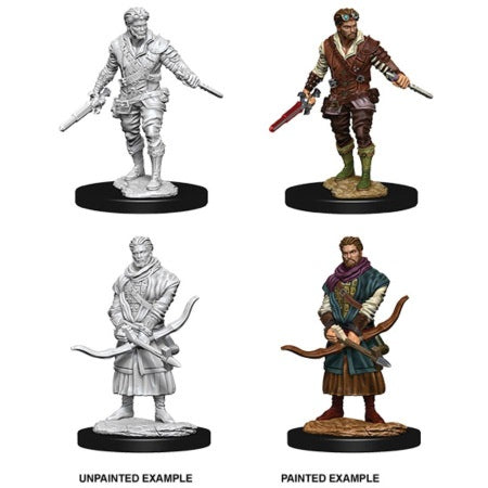 WIZKIDS 73702 D&D: Nolzur's Marvelous Unpainted Miniatures -W9-Male Human Rogue