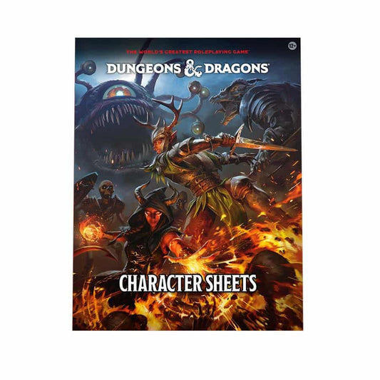 Wizards Of The Coast D3898 D&D: 2024 Character Sheets