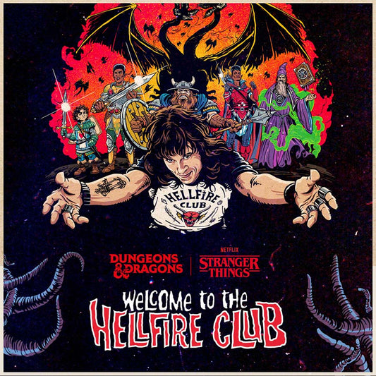 Wizards of the Coast D4704 D&D 5E: Stranger Things - Welcome to the Hellfire Club Starter Set