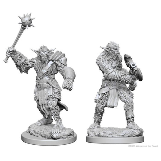 WIZKIDS 72562 DUNGEONS AND DRAGONS: NOLZUR'S MARVELOUS UNPAINTED MINIATURES -W1-BUGBEARS