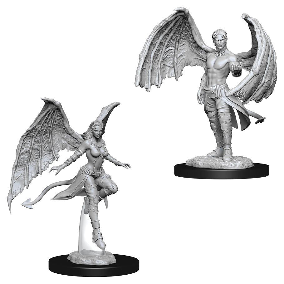 WIZKIDS 73841 D&D: Nolzur's Marvelous Minis: Succubus & Incubus W10
