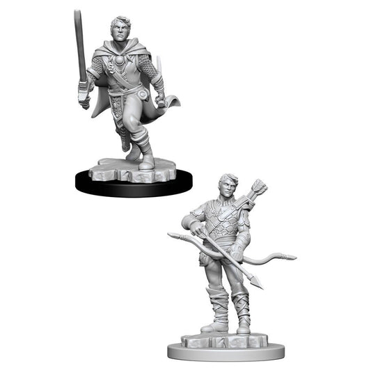WIZKIDS 90009 D&D: Nolzur's Marvelous Minis: Male Human Ranger W11