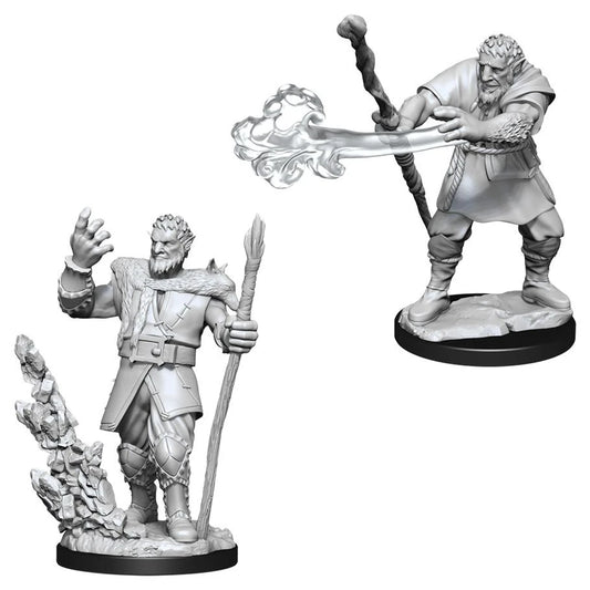 WIZKIDS 90013 D&D: Nolzur's Marvelous Minis: Male Firbolg Druid W11 (Unpainted)