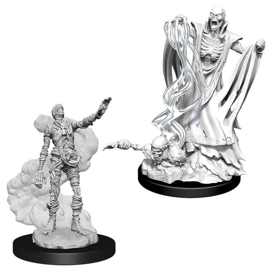 WIZKIDS 90020 D&D Nozlur's Marvelous Miniatures Lich & Mummy Lord W11