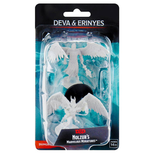 WIZKIDS 90157 D&D: Nolzur's Marvelous Minis: Deva & Erinyes W13