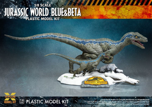 X-PLUS 200143 Jurassic World Dominion Blue & Beta Velociraptors