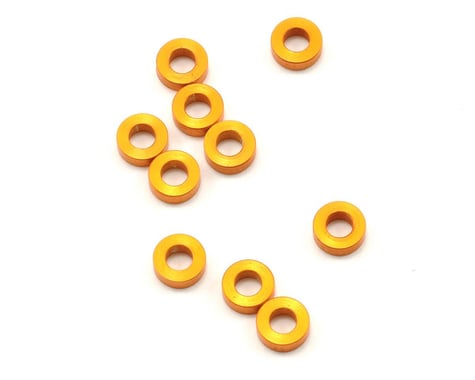 XRay 303123-O 3x6x2.0mm Aluminum Shim (Orange) (10)