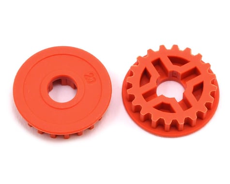 XRay 305577-O FIXED PULLEY 20T - LOW FRICTION - (2)
