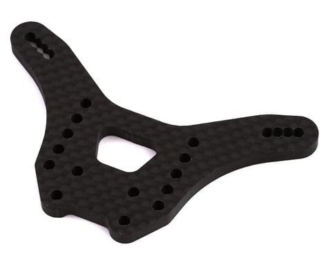 XRay 323089 XB2 GRAPHITE SHOCK TOWER - 4-HOLES - LCG - REAR - 4.0MM