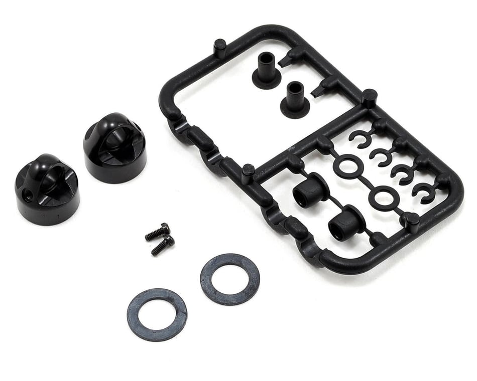 XRay 368051 Alu Shock Cap-Nut With Vent Hole (2)