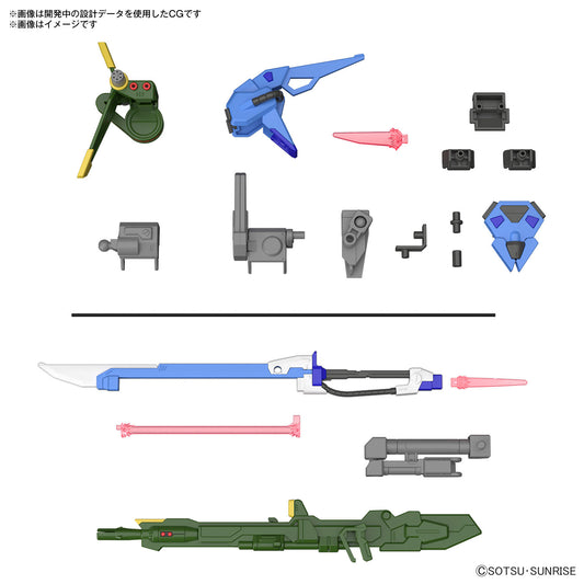 Bandai 2695886 Option Parts Set Gunpla 02 (Launcher Striker and Sword Striker Packs)