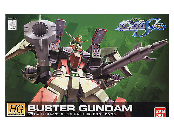 Bandai 2156314 HG R03 Buster Gundam  "Gundam SEED"