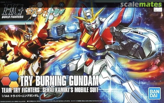 Bandai 5055437 Gundam HGBF Try Burning Gundam