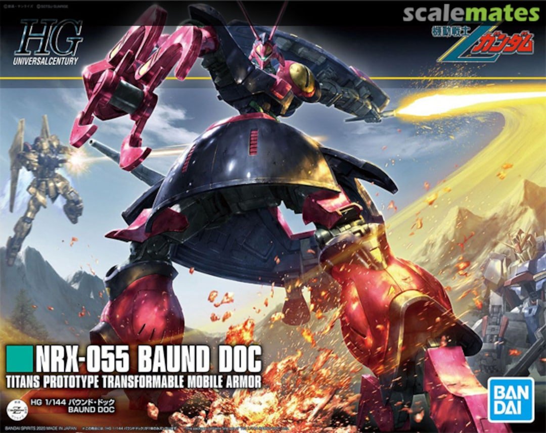 Bandai 5058822 HGUC #235 NRX-055 Baund Doc Zeta Gundam