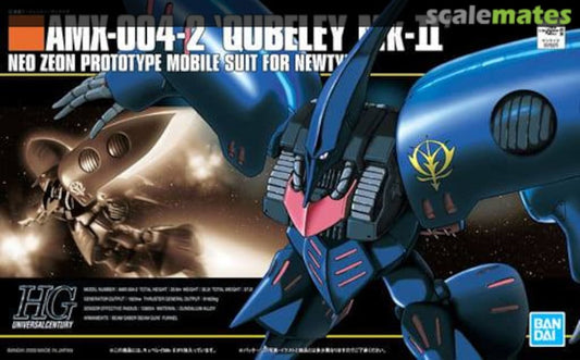 Bandai 5063505 1076370 HGUC #011 AMX-004-2 Qubeley Mk II Neo Zeon Prototype