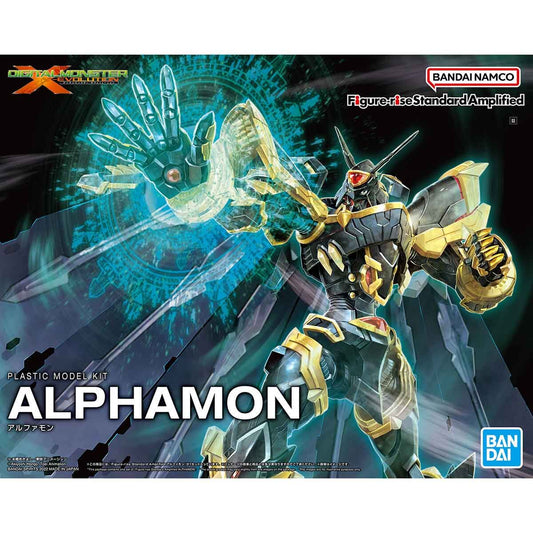 Bandai 2639665 Digimon: Figure-Rise Standard Amplified Alphamon