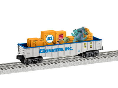 Lionel 2128030 Monsters Inc Chasing Gondola O RTR Monsters Inc Chasing Gondola
