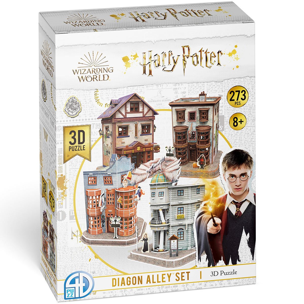 Wizarding World 51066 Harry Potter Diagon Alley 3D Model Puzzle Kit