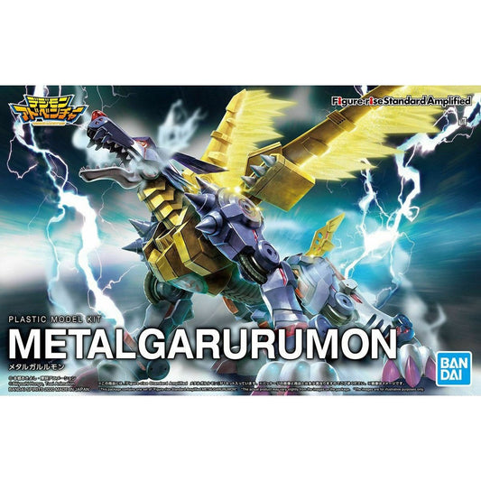 Bandai 5059554 Digimon: Metal Garurumon Amplified