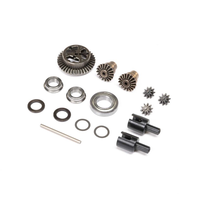 LOSI LOS 212044 Differential Complete (F/R): Mini LMT