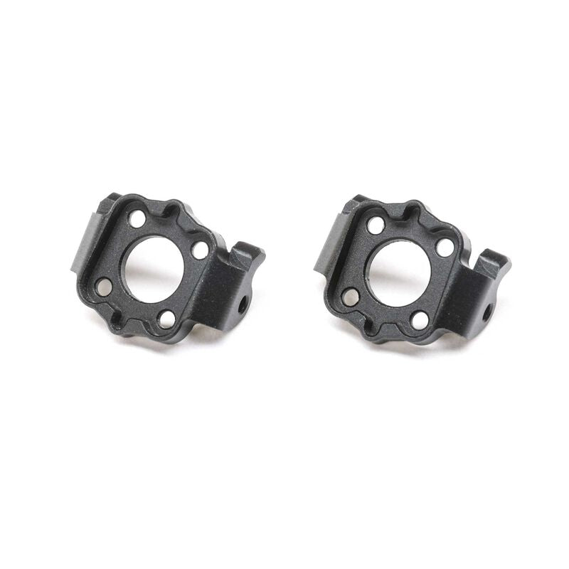 LOSI LOS 314008 Spindle Carrier Set, 0deg,Aluminum,Black: Mini LMT