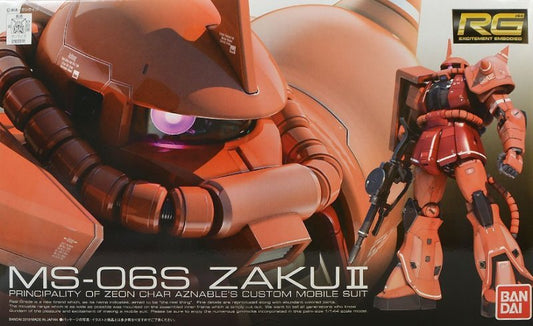 Bandai 5061595 2111406 Gundam RG #02 MS-06S Char's Zaku II