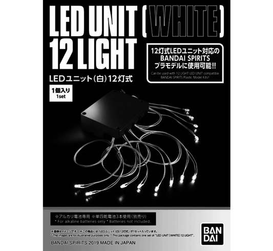 Bandai 5058225 LED Unit (White) 12 Lights Type