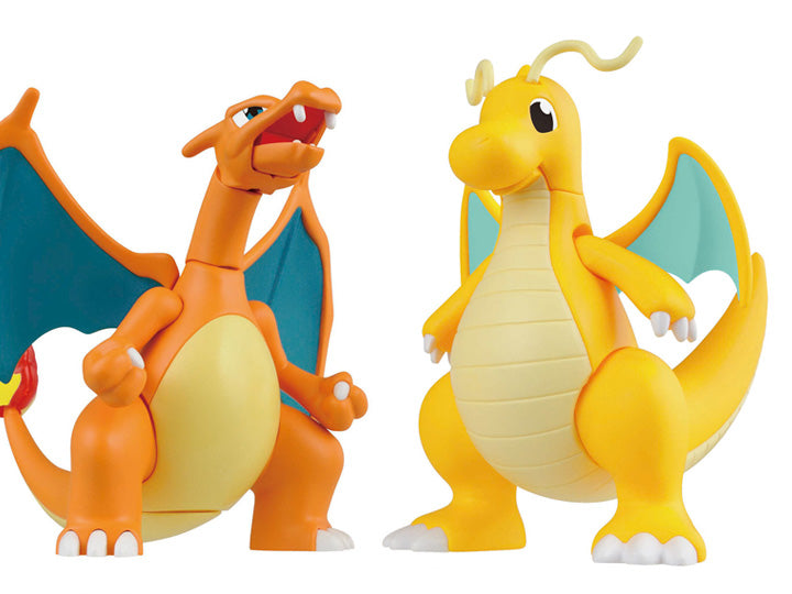 Bandai 60857 Pokemon Series: Charizard & Dragonite