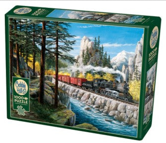 Cobble Hill 80075 Rounding the Horn ( Steam Locomotive) Puzzle (1000pc)