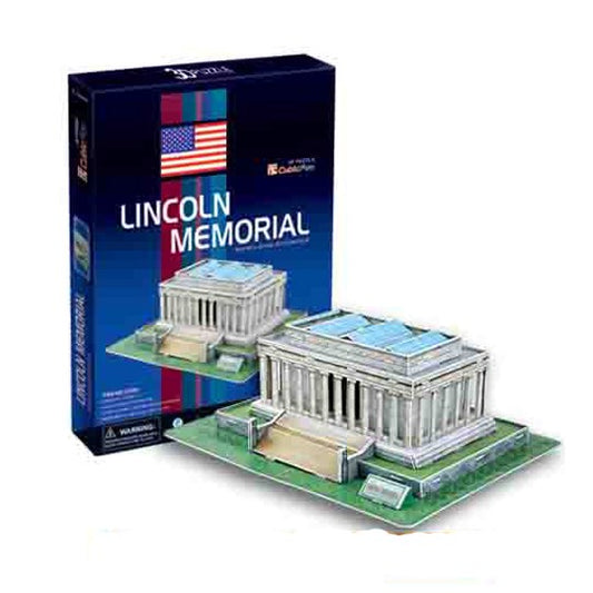 Cubic Fun 104 Lincoln Memorial (Washington DC, USA) 3D Foam Puzzle (42pcs)