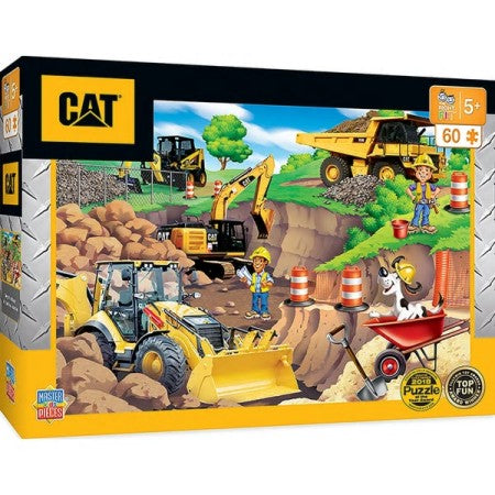 Masterpieces Puzzles 11846 Construction Vehicles Day at the Quarry Puzzle (60pc)