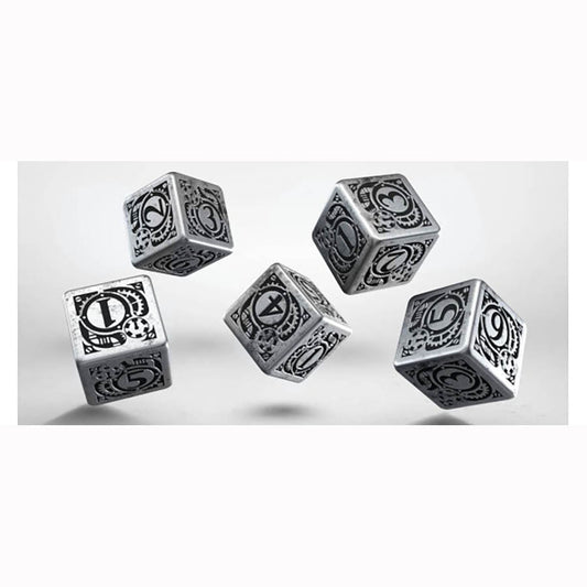 Q-Workshop SMST01 Metal Steampunk Dice Set
