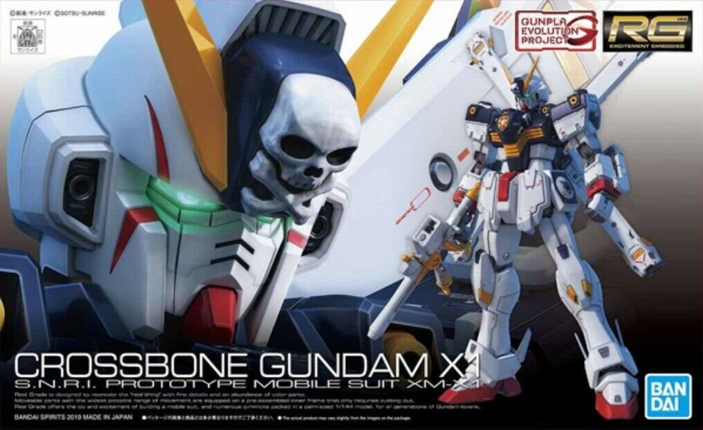 Bandai 5057617 RG #031 Crossbone Gundam X1