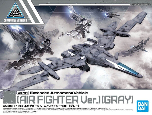 Bandai 5059549 30MM Option Parts: #EV-02 EXA Air Fighter Gray Extended Armament Vehicle