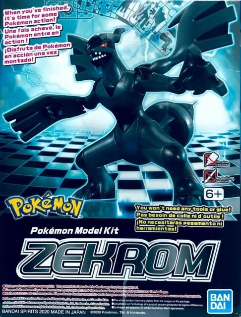 Bandai 5060466 Pokemon Series: Zekrom (Snap) Model Kit