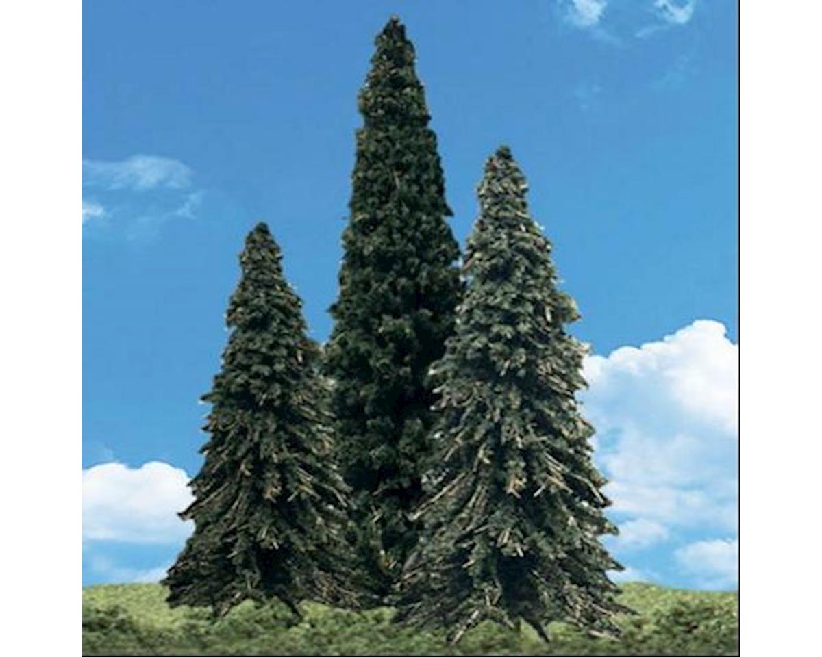 Woodland Scenics TR3573 3573 Classics Tree, Forever Green 7-8" (3)