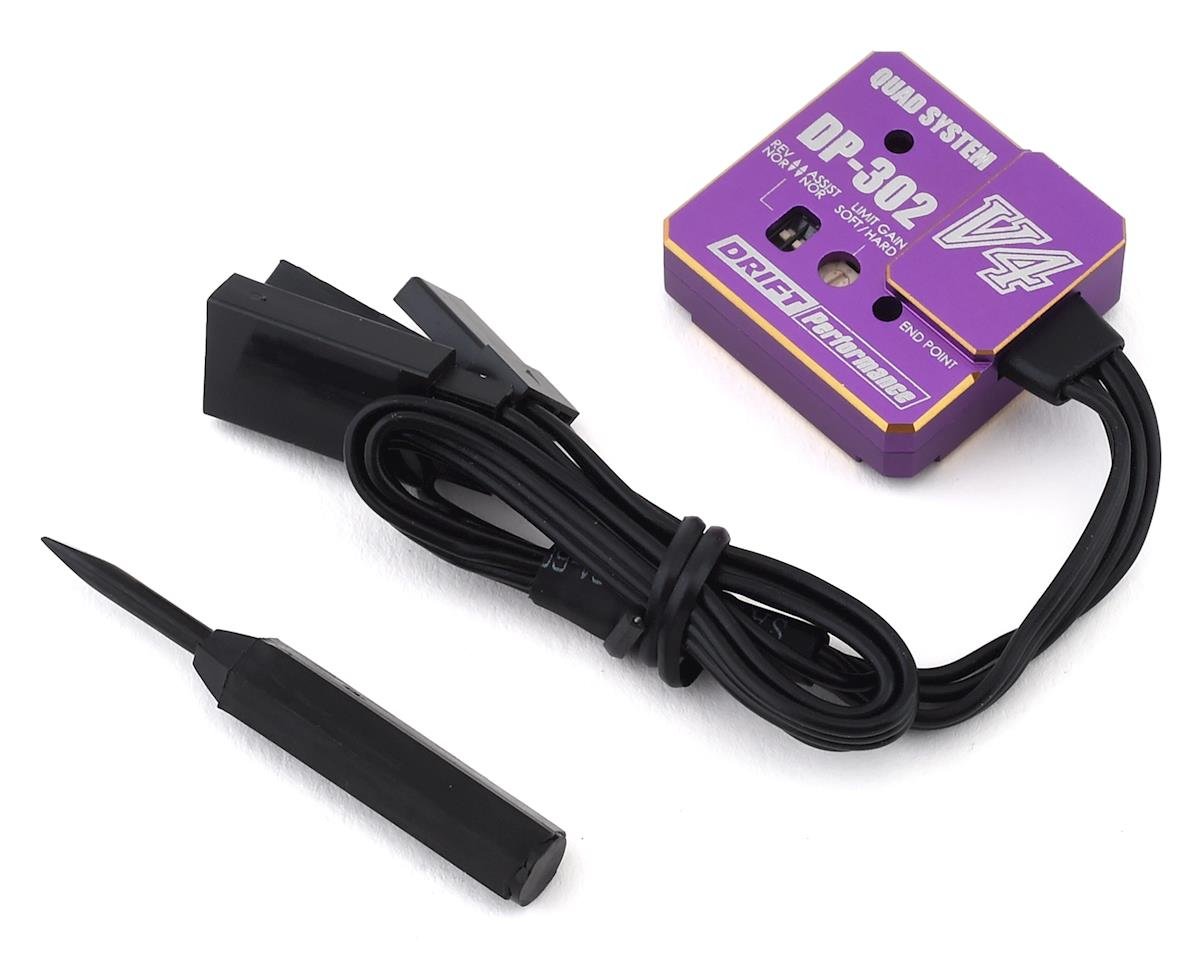 Yokomo DPP-302V4PB DP-302V4 Drift Steering Gyro (Purple)